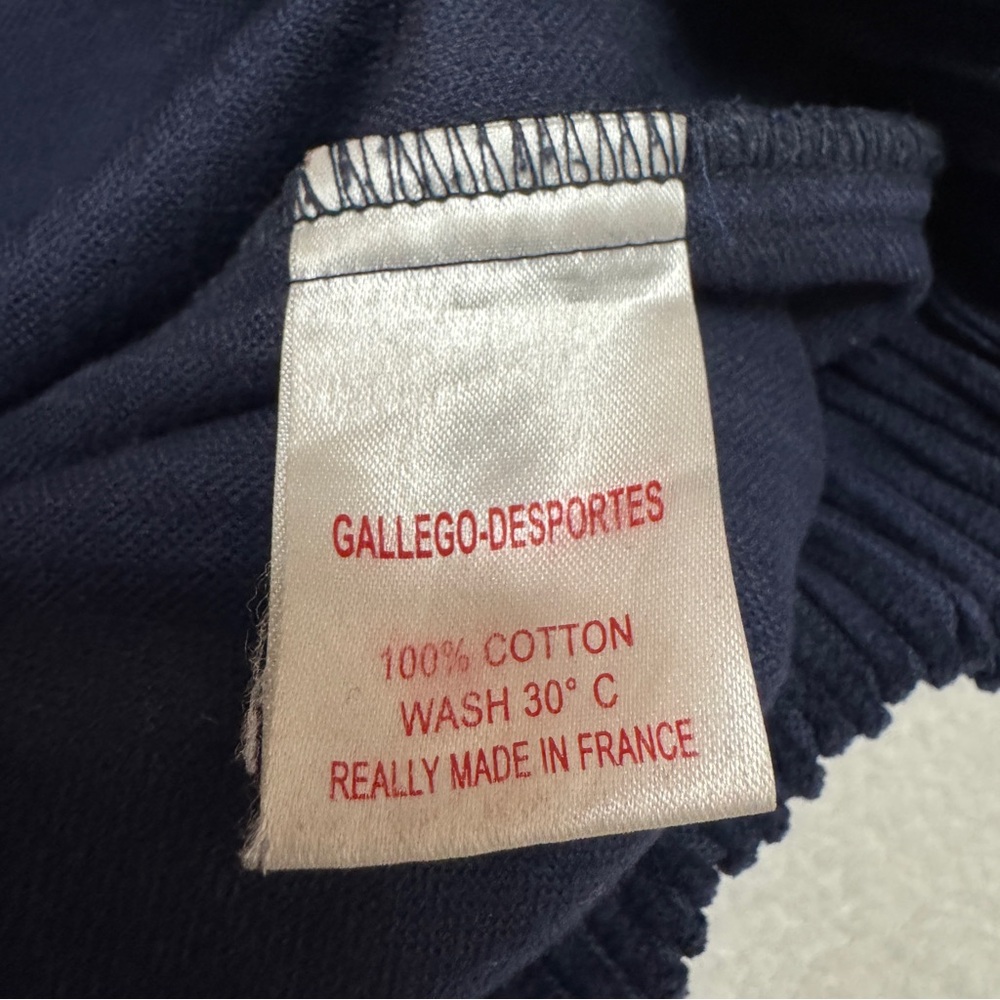 GALLEGO DESPORTES sz S Jane Corduroy pants in navy - Picture 10 of 12